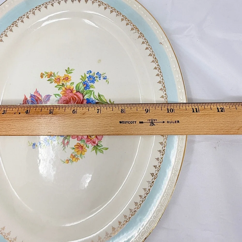 🍽️ Homer Laughlin Chateau Eggshell Georgian 13.5